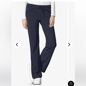 Cherokee Drawstring Scrub Pant - Navy